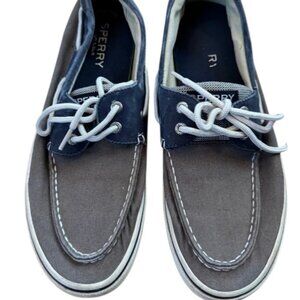 Sperry Men’s Authentic Original Boat Shoes – Size 10.5 – Classic Canvas Deck Sho